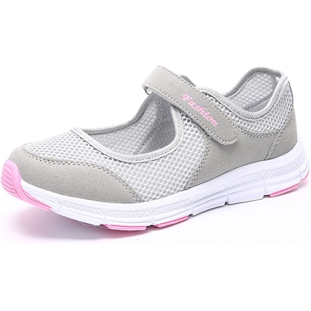 STZEE | mesh slip-on athletic shoes mary janes